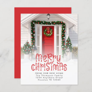 BUDGET Merry Christmas New Home Photo Reindeer