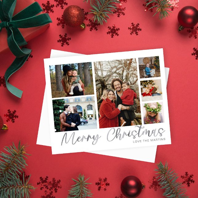 Budget Merry Christmas Silver 6 Photo (Creator Uploaded)