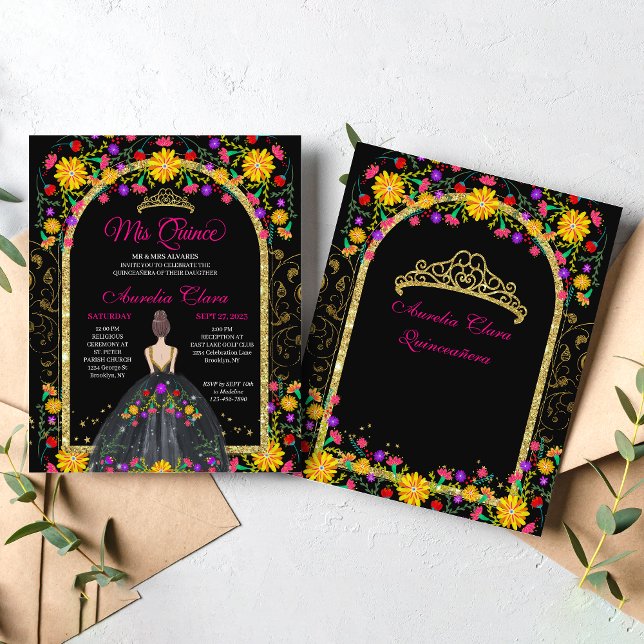 BUDGET Mexican Fiesta Floral Princess Quinceanera (Creator Uploaded)