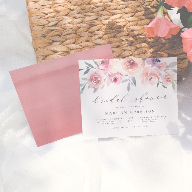 Budget Midsummer Floral Watercolor Bridal Shower (Creator Uploaded)