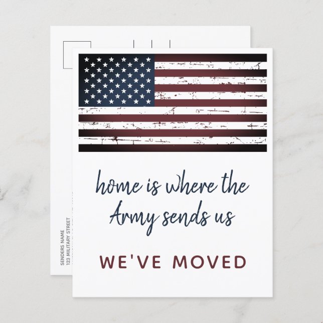 Budget Military PCS Move We've Moved Army Moving (Front/Back)