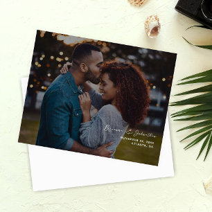 Budget Minimalist Chic Photo H Save the Date 2B