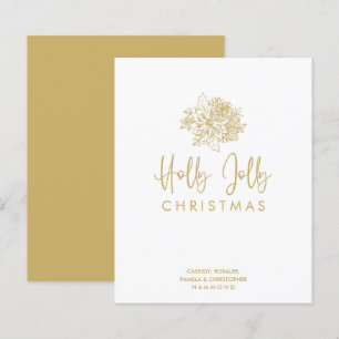 Budget Minimalist Christmas Bouquet Script