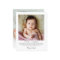 Budget Minimalist Photo Baby Thank You Card