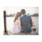 BUDGET Minimalist Photo Custom Wedding Thank You