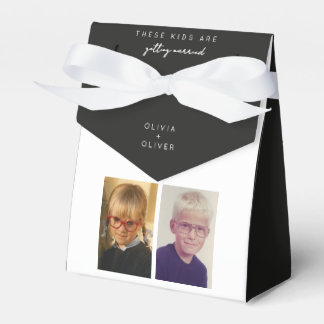 Budget, minimalist these kids are getting married favour box