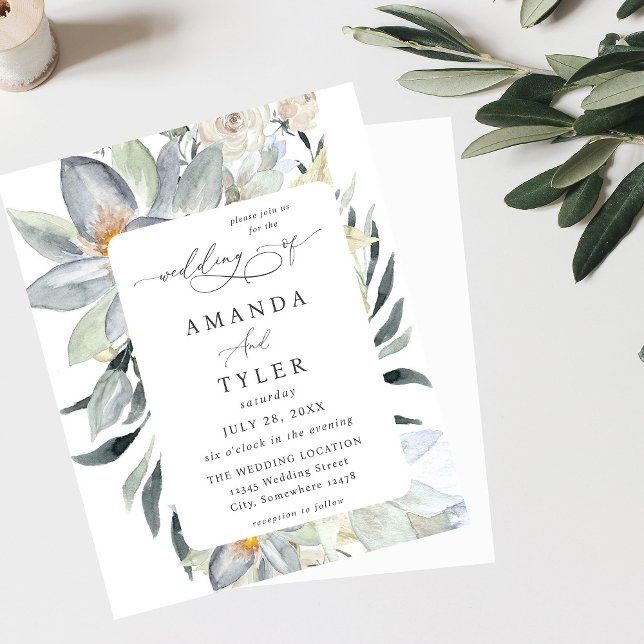 Budget Mint Greenery & White Floral Wedding (Creator Uploaded)