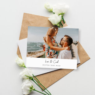 Budget MOD Para Photo Horizontal Save the Date