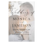 Budget Modern Calligraphy V2 Photo Wedding Flyer