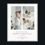 BUDGET Modern Christmas Card<br><div class="desc">Create a lasting impression this season with a unique holiday card. This simple, Christmas tree card template features a clean, modern design. Customise it with your information and make it uniquely yours! Budget Paper is thin! ***Upgrade for a thicker paper. Envelopes are not included with this design. Must purchase separately.***...</div>