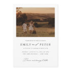 Budget Modern Minimalist Boho 2 Photo Wedding