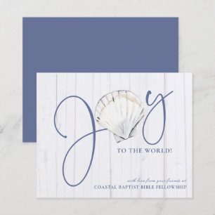 Budget Modern Nautical Christmas Joy Holiday