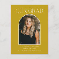 Budget Modern Photo Yellow Arch Graduation
