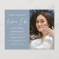 Budget Modern Something Blue Bridal Shower