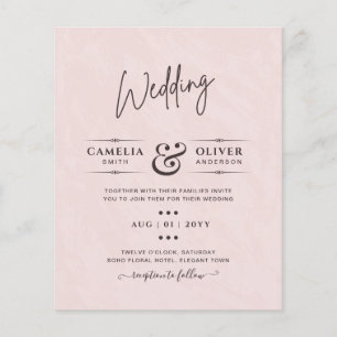 Budget Monochrome Colour Typography Only