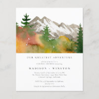 Budget Mountains  Greatest Adventure Baby Shower