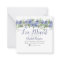 Budget Moving Floral Dusty Blue I've Moved Card