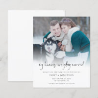 Budget My Humans Getting Married Photo Save Date