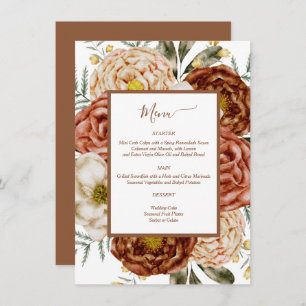 Budget Neutral Boho Terracotta  Enclosure Card