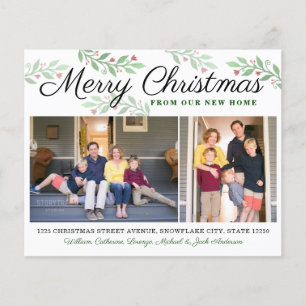 Budget New Home Christmas 2 Photo Holiday Moving