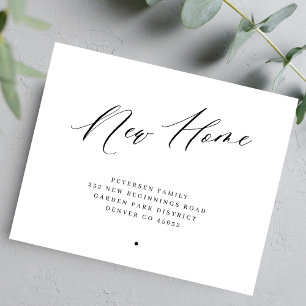 Budget new home script simple moving announcement