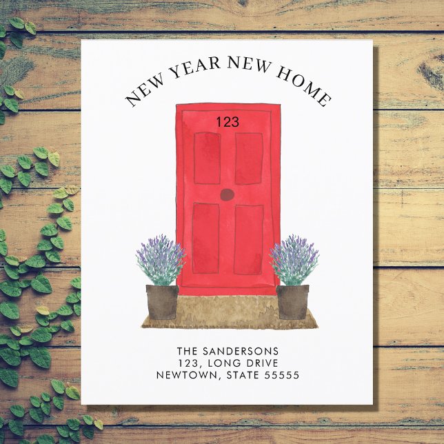 Budget New Year New Home Red Door Moving  (Creator Uploaded)