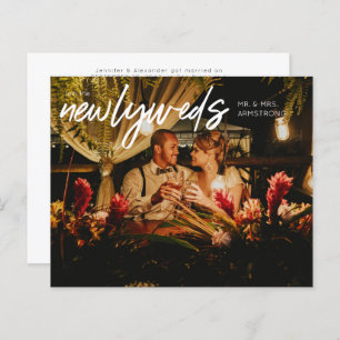 Budget Newlyweds HW 1 Photo Post Wedding Reception