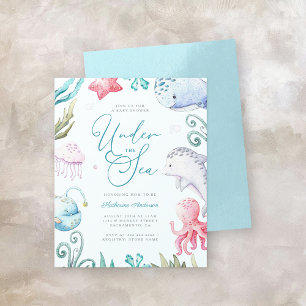 Budget Ocean Animals Under The Sea Boy Baby Shower