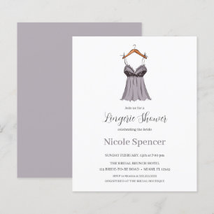 BUDGET Ooh La La Lingerie Dress Bridal SHOWER