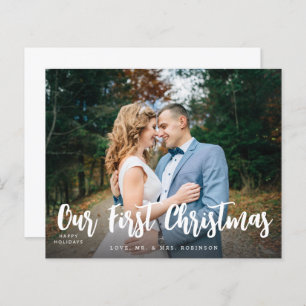 Budget Our First Christmas Minimalist H Photo