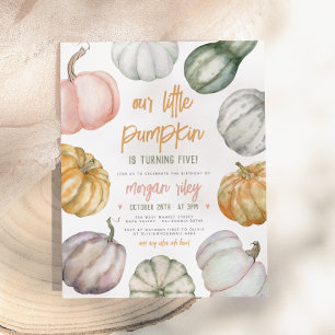 Budget Our Little Pumpkin Cute Boho Birthday Party