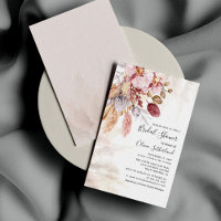 Budget Pampas Grass Terracotta Bridal Shower