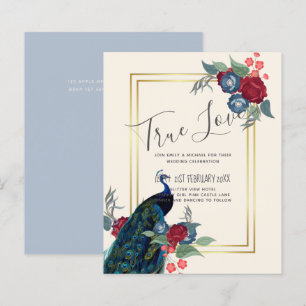 BUDGET Peacock Blue Burgundy Winter Fall Wedding