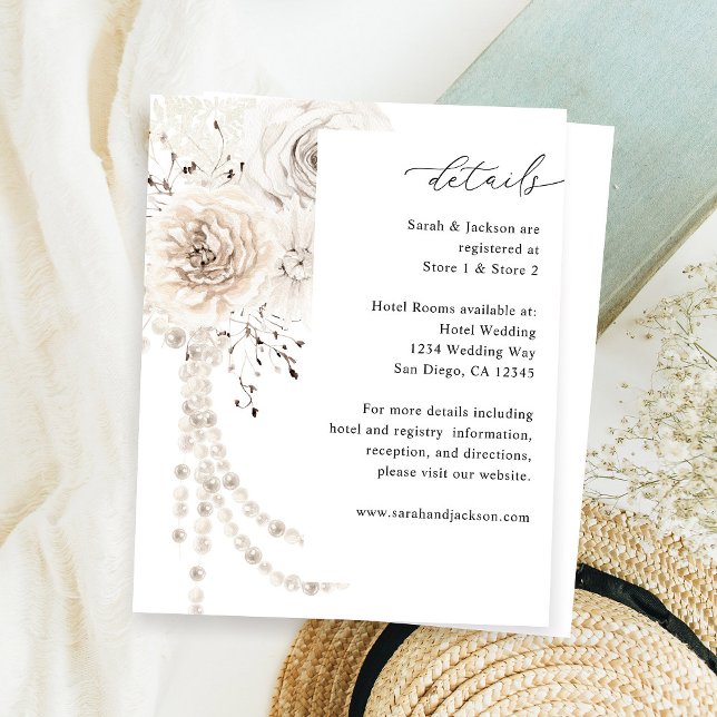 Budget Pearls & White Floral Details (Creator Uploaded)