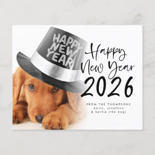 Budget Pet Photo Happy New Year 2025 Calendar