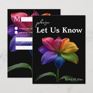 🌈 Budget Petals & Pride: DJ Edition RSVP Card