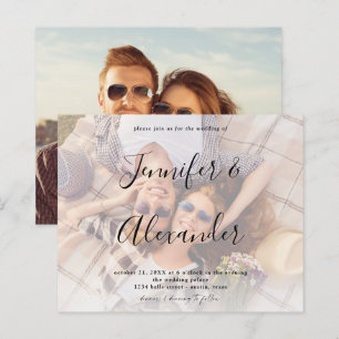 Budget Photo & Big Names Horizontal Photo Wedding
