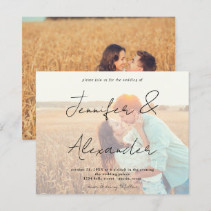 Budget Photo Big Names Horizontal Photo Wedding V2