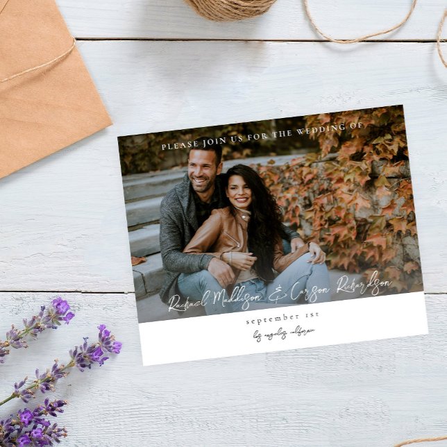 Budget Photo & Calligraphy 14 Mod H Wedding Flyer (Creator Uploaded)