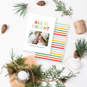budget photo collage christmas colourful bright card