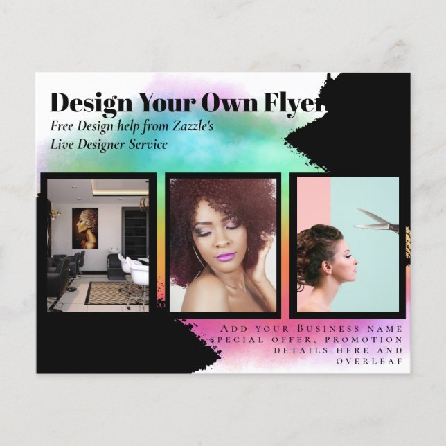 Budget Photo Collage Event Invitation Wedding  Flyer (Front)