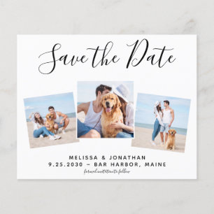 Budget Photo Collage Wedding Save The Date