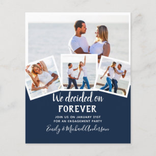 BUDGET PHOTO ENGAGEMENT INVITE - any colour Flyer