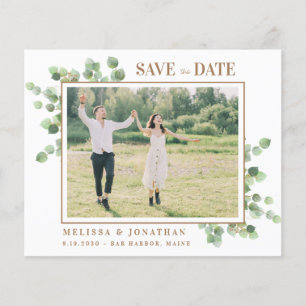 Budget Photo Eucalyptus Greenery Save The Date