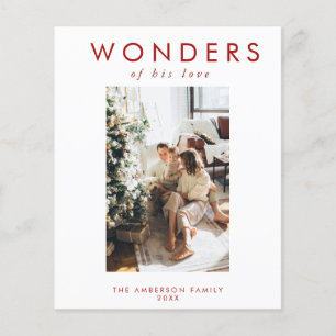 Budget Photo Holiday Card