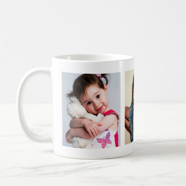 BUDGET PHOTO MUG - Grandchildren Grandkids Collage (Left)