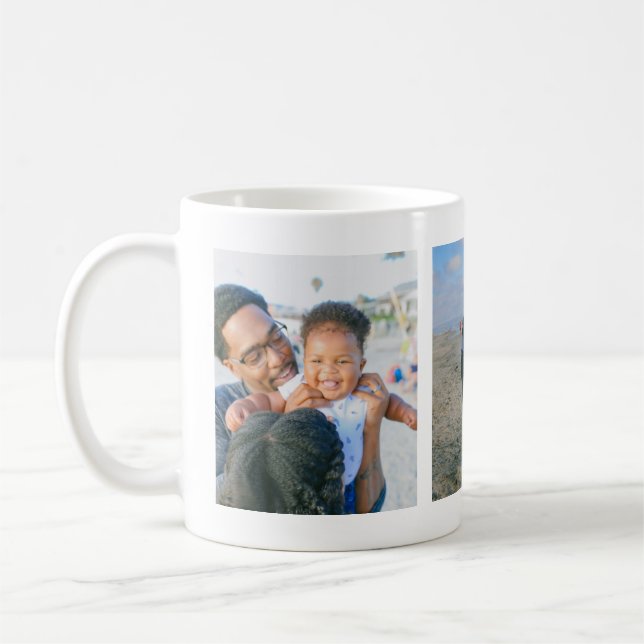 BUDGET PHOTO MUG - Mum Dad Grandparents Pets (Left)