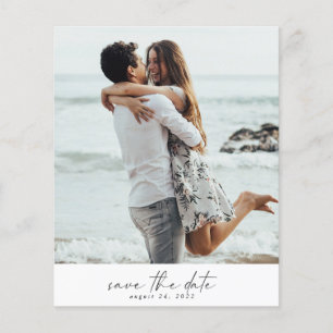 Budget Photo Save the Date Flyer