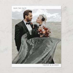 Budget Photo Save the Date Flyer