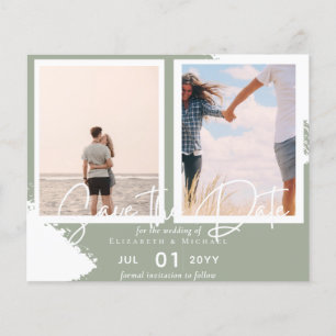 BUDGET PHOTO Save The Dates Urban Modern Chic Flyer